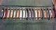 Collectors Lot Of 18 Vintage Straight Razors-in Rolled Leather Storage Holder