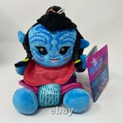 COMPLETE Disney Wishables PandoraWorld of Avatar TealBluePurple Banshee & BAG