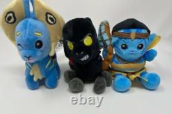 COMPLETE Disney Wishables PandoraWorld of Avatar TealBluePurple Banshee & BAG