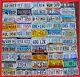Complete Set All 50 States Usa License Plates Lot Of Good License Plate Tags