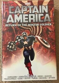Captain America by Ed Brubaker Complete run. Omnibus, HC, TPB lot New