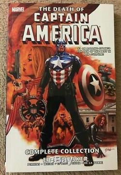 Captain America by Ed Brubaker Complete run. Omnibus, HC, TPB lot New