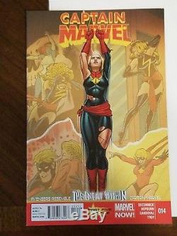 Captain Marvel #14, #17, #2, #5 +true believers 1st and 2nd Kamala Khan