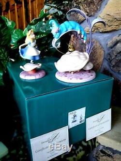 Caterpillar Who R U, Alice Properly Polite, Wdcc Disney Figurine Set, New, Mib