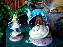 Caterpillar Who R U, Alice Properly Polite, Wdcc Disney Figurine Set, New, Mib