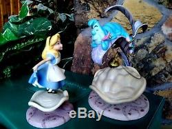 Caterpillar Who R U, Alice Properly Polite, Wdcc Disney Figurine Set, New, Mib