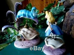 Caterpillar Who R U, Alice Properly Polite, Wdcc Disney Figurine Set, New, Mib