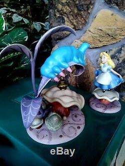 Caterpillar Who R U, Alice Properly Polite, Wdcc Disney Figurine Set, New, Mib