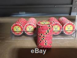 Ceramic 10 Gram Poker Chips $5 RED (lot of 500)