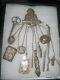Chatelaines Victorian Functional Jewelry Collection Of 11 Various Metals