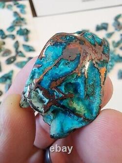 Chrysocolla Copper, Wholesale Lot of Semi Polished