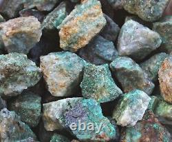 Chrysocolla Large Rough Rocks for Tumbling Bulk Wholesale 1LB options