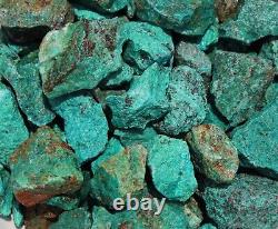 Chrysocolla from Peru Rough Rocks for Tumbling Bulk Wholesale 1LB options