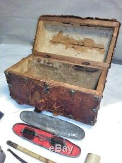 Civil War Era Gentleman's Box All Items 18pcs