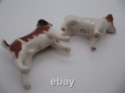 Classic Set of 6 Beswick England Porcelain Hounds / Dogs