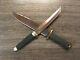 Cold Steel Trail Master Carbon V And Magnum Ii (san Mai) Tanto 2 Knife Lot