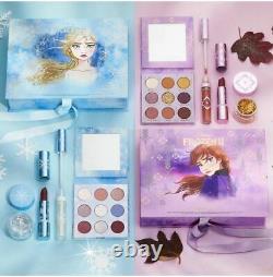 ColourPop Frozen Makeup Set Elsa Anna COLLECTION Lot Shadow Palette Lip Disney