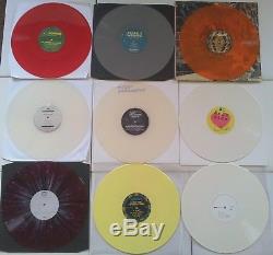 Coloured 12 Vinyl Records Collection- New Unplayed House Tech Deep Techno Dance