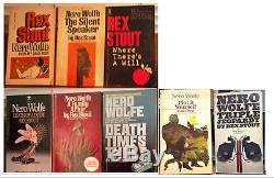 Complete Stout Nero Wolfe Collection with dust jackets