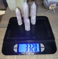 Crystal Wholesale Price! Lepedolite, Kunzite, Blue Tiger Eye Towers. U. S Seller