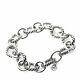 David Yurman Women's Cable Collectibles Large Oval Link Charm Bracelet 12mm 8