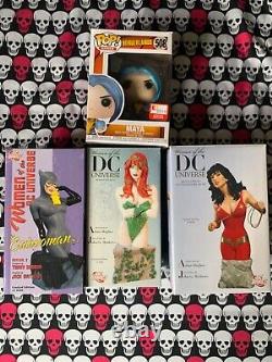 DC Statues Harley Quinn / Poison Ivy / Catwoman LOT