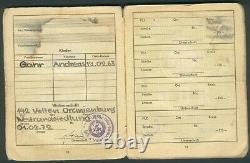 DDR seltener Wehrdienst-, Dienstausweis+Sprenggenehmigung MDI/Polizei Horst Gahr