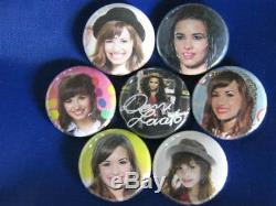 DEMI LOVATO MITCHIE TORRES 7 New Pinbacks Buttons Badge