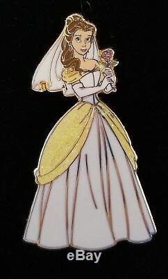DLRP Wedding Dress Cinderella Belle Ariel Jasmine Snow White Aurora 6 Pins