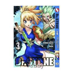 DR STONE Riichiro Inagaki Volume 1-12 Set Manga Comic Book English Softcover