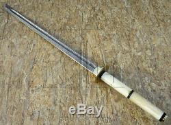 Damascus Knife Custom Handmade 34 Beautiful Damascus Steel Cane Sword