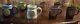 Death Wish Coffee & Saratoga Coffee Traders Mug Lot Of 7