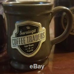 Death Wish Coffee & Saratoga Coffee Traders Mug Lot of 7