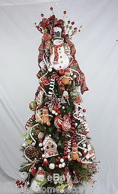 Decorated Christmas Tree RAZ Ornament Set Gingerbread NEW Shelley B 62+items
