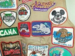 Defunct Amusement Park Roller Coaster patches Geauga Lake Son Beast Cedar Point
