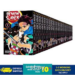 Demon Slayer Kimetsu No Yaiba Manga VOLUME 1-23 END English Comic Full Set