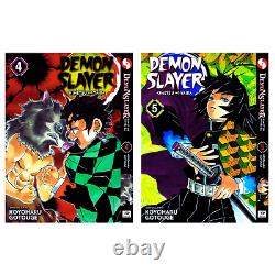 Demon Slayer Kimetsu No Yaiba Manga VOLUME 1-23 END English Comic Full Set