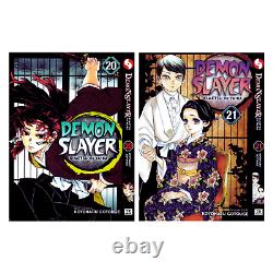 Demon Slayer Kimetsu No Yaiba Manga VOLUME 1-23 END English Comic Full Set