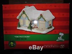 Department 56 Peanuts Pig Pen House Retired VERY RARE plus 4 other peanut houses