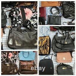 Designer Purse Wholesale Lot USED Bulk Resale 40 PLUS Collection of Bags