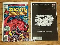 Devil Dinosaur #1(1978) + Moon Girl And Devil Dinosaur #1 Hip Hop Variant