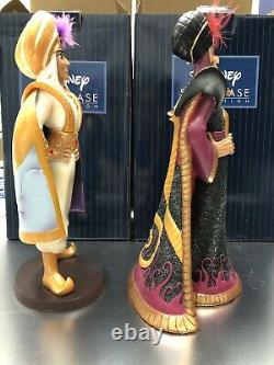 Disney Aladdin Jafar And Prince Ali Enesco couture de force Rare Set