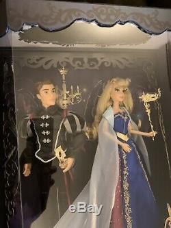 Disney D23 Expo 2019 Masquerade Designer Doll Aurora & prince doll set