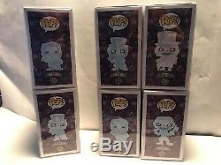 Disney Funko Pop Haunted Mansion Set Of 6 Very Rare MIB witherror boxes