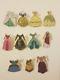 Disney Loungefly Princess Dress 11 Pin Set Ariel, Snow White, Belle Pins