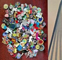 Disney trading lot of 500 Assorted pins 3D LE-Hidden mickey-rack-cast-starters