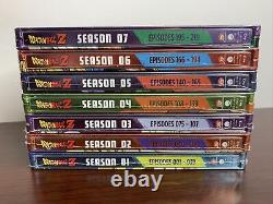 Dragon Ball Z Season 1-7 Steelbook Collection Lot (Blu-ray Disc) Factory Sealed