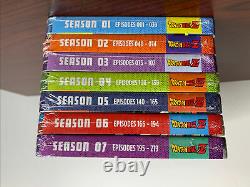 Dragon Ball Z Season 1-7 Steelbook Collection Lot (Blu-ray Disc) Factory Sealed