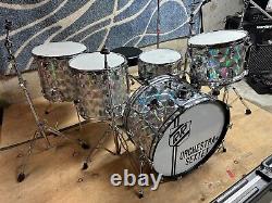 Drums Drum Set Collection Zildjian Vintage Snare Paiste Rogers Slingerland Dw