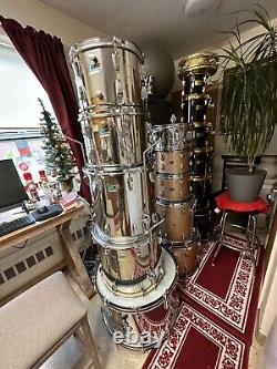 Drums Drum Set Collection Zildjian Vintage Snare Paiste Rogers Slingerland Dw